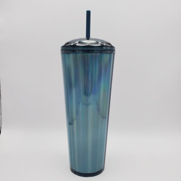 Starbucks Tumbler Ocean Kaleidoscope 2022 Cold Cup Venti 24oz NWT - Picture 4 of 8